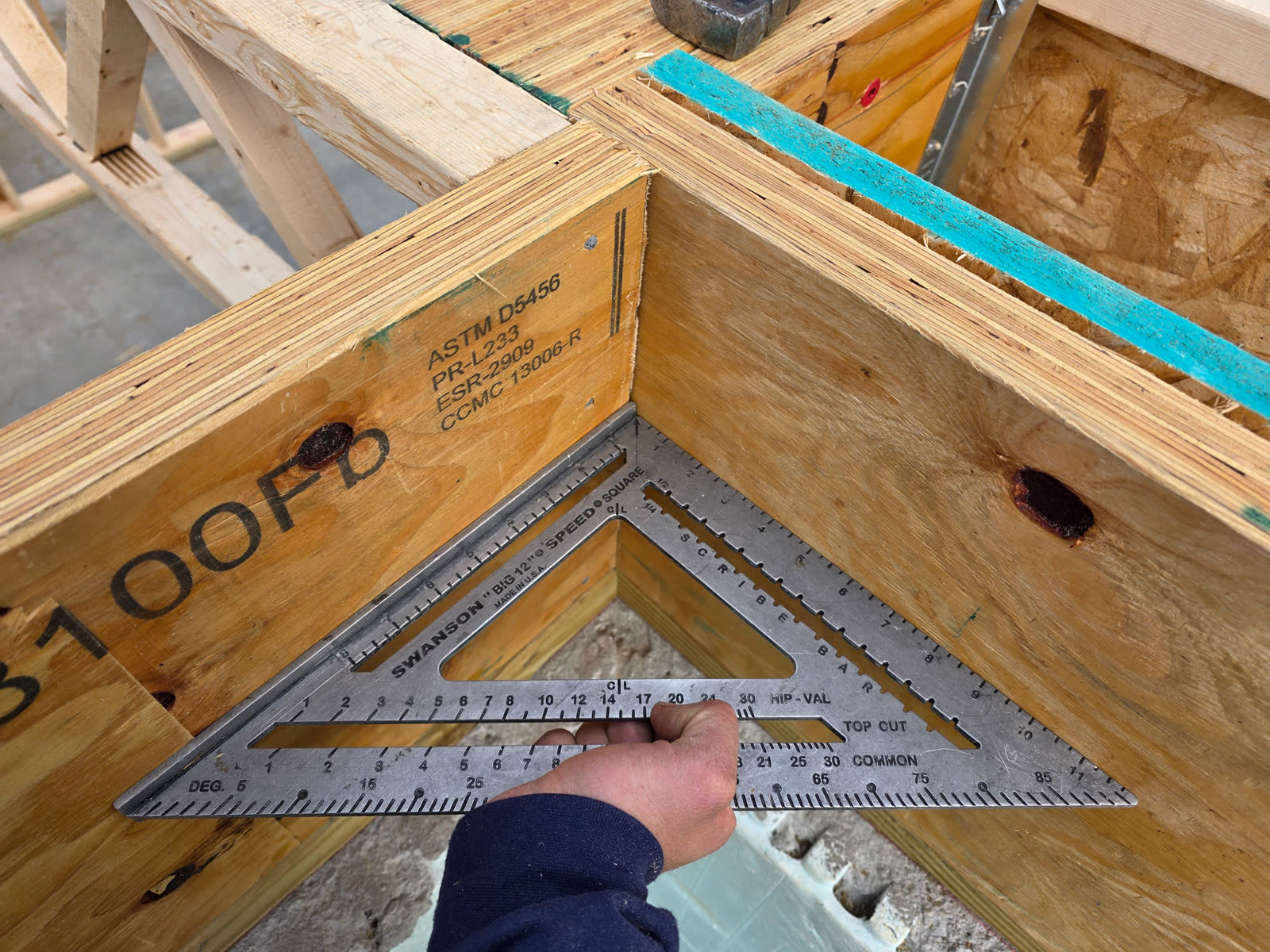 Engineered floor framing winter construction phillips maine
